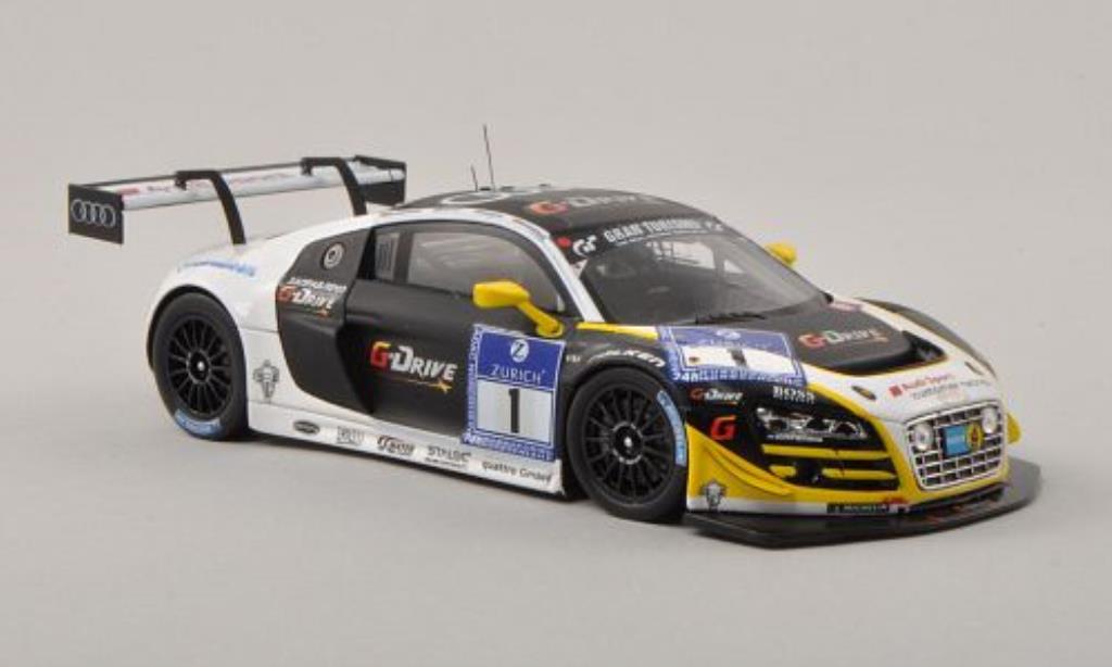 Audi R8 LMS 1/43 Spark LMS Ultra No.1 G-Drive Racing by Phoenix 24h Nurburgring 2013 /M.Winkelhock modelauto