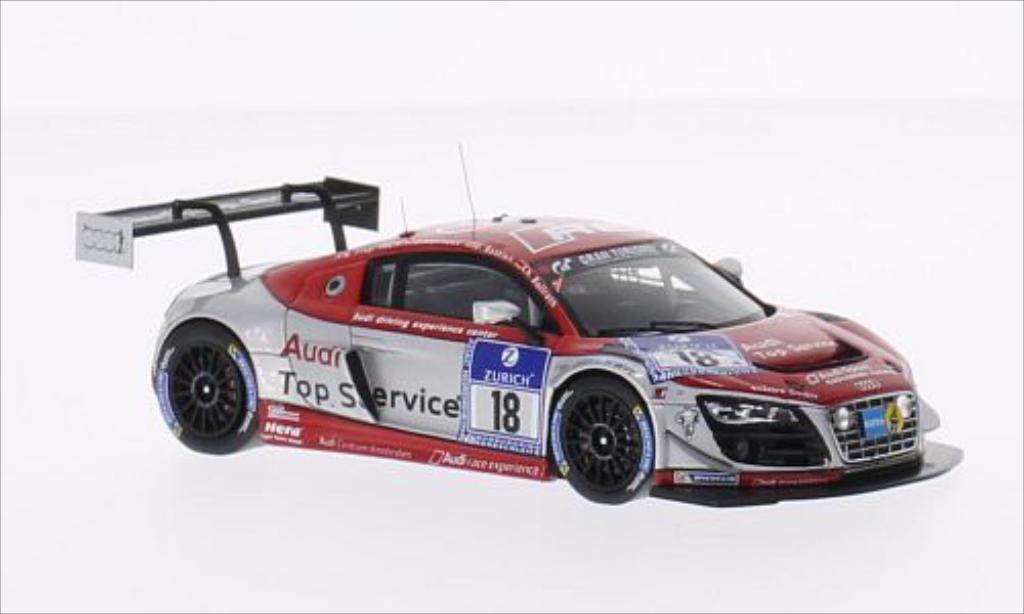 Audi R8 LMS 1/43 Spark LMS ultra No.18 Race Experience 24h Nurburgring 2014 /C.Bollrath modelauto
