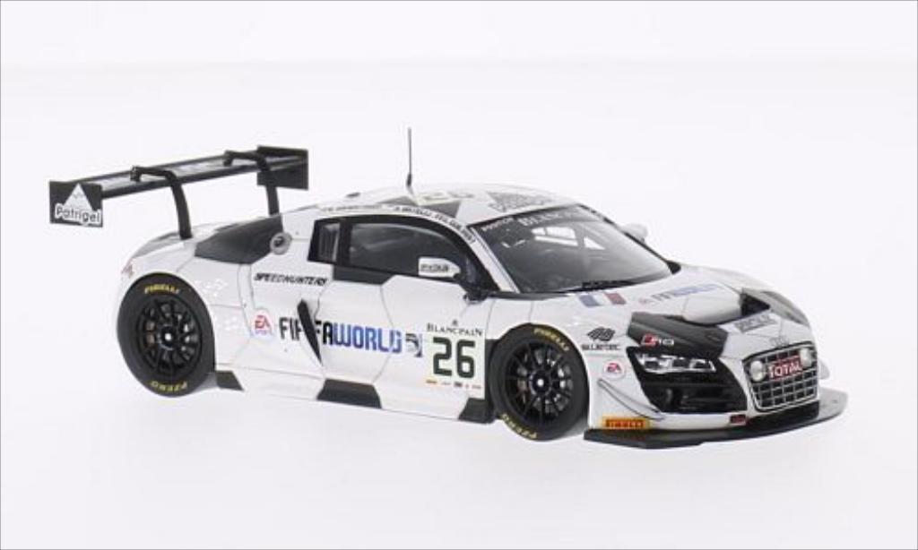 Audi R8 LMS 1/43 Spark LMS Ultra No.26 Sainteloc Racing 24h Spa 2014 /G.Guilgroen modelauto