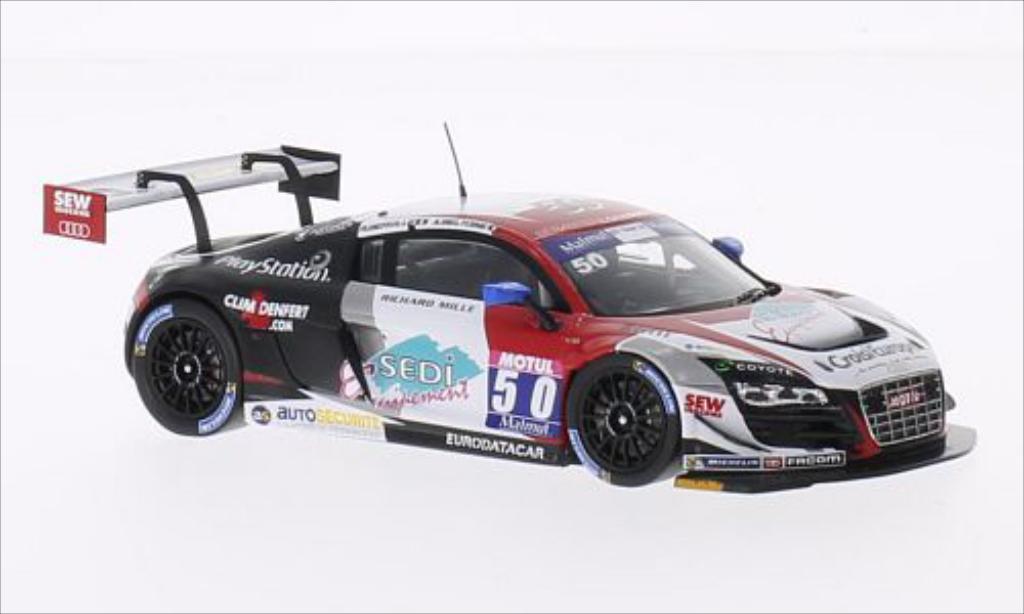 Audi R8 LMS 1/43 Spark LMS Ultra Vainqueur C2 Ledenon GT Tour No.50 2014 /R.Beville modelauto
