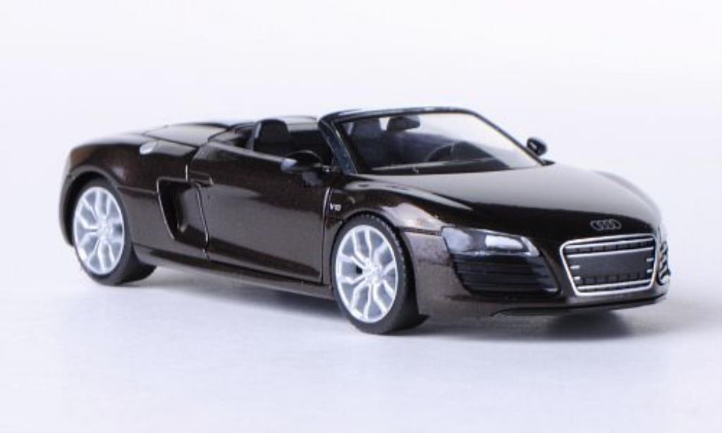 Audi R8 Spyder 1/87 Herpa Spyder bruin 2012 modelauto