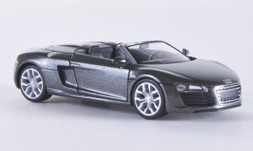 Audi R8 Spyder 1/87 Herpa Spyder grijs 2012 modelauto