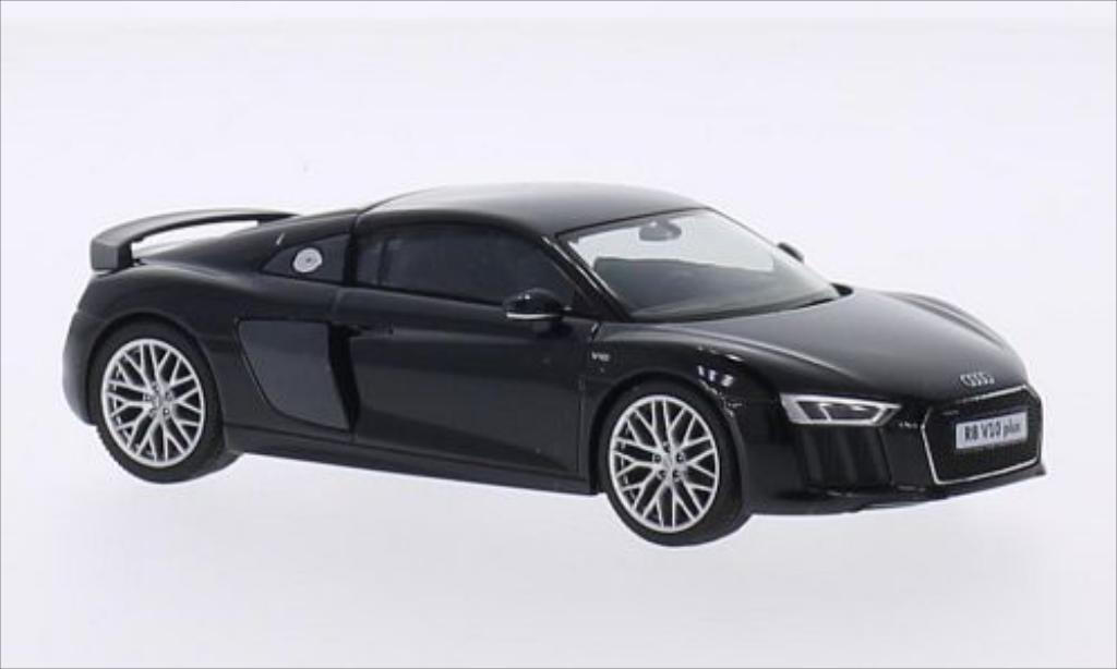 Audi R8 1/43 Herpa V10 Plus metallic zwart modelauto