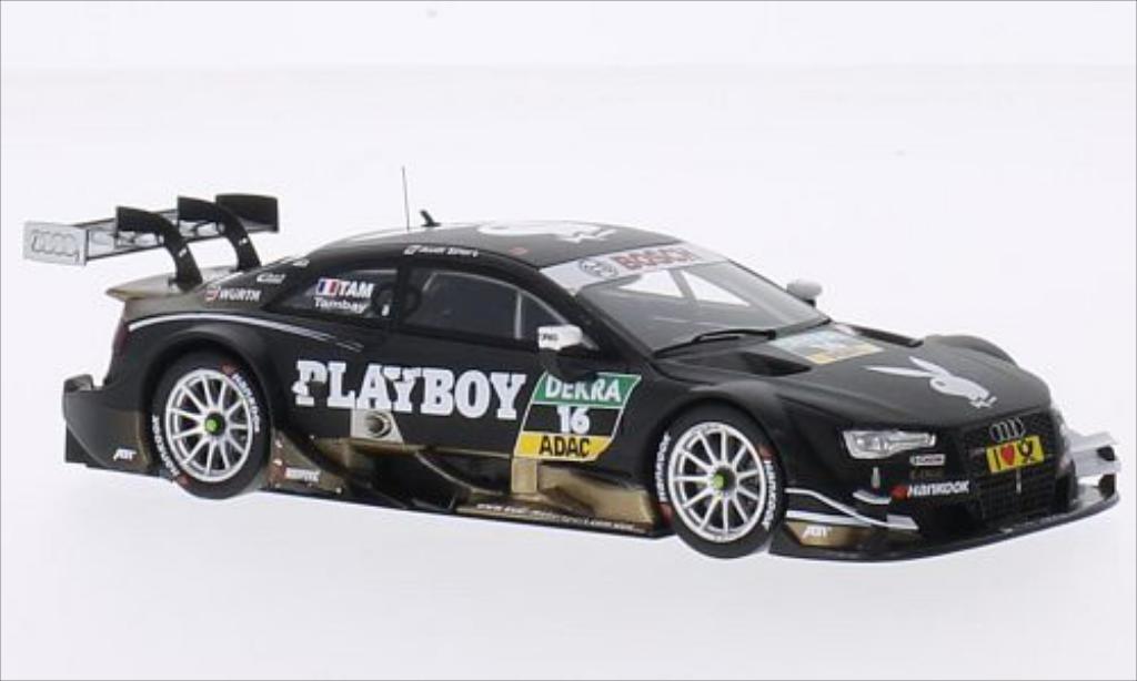 Audi RS5 DTM 1/43 Spark DTM No.16 Sport Team Abt Playboy 2014 modelauto