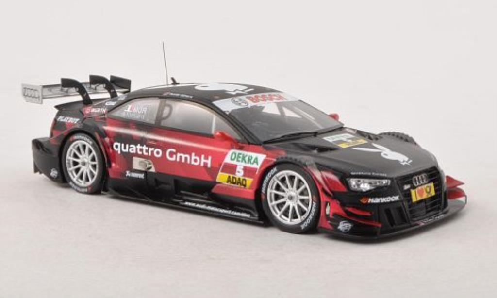 Audi RS5 DTM 1/43 Spark DTM No.5 Playboy Sport Team Rosberg DTM Saison 2013 modelauto