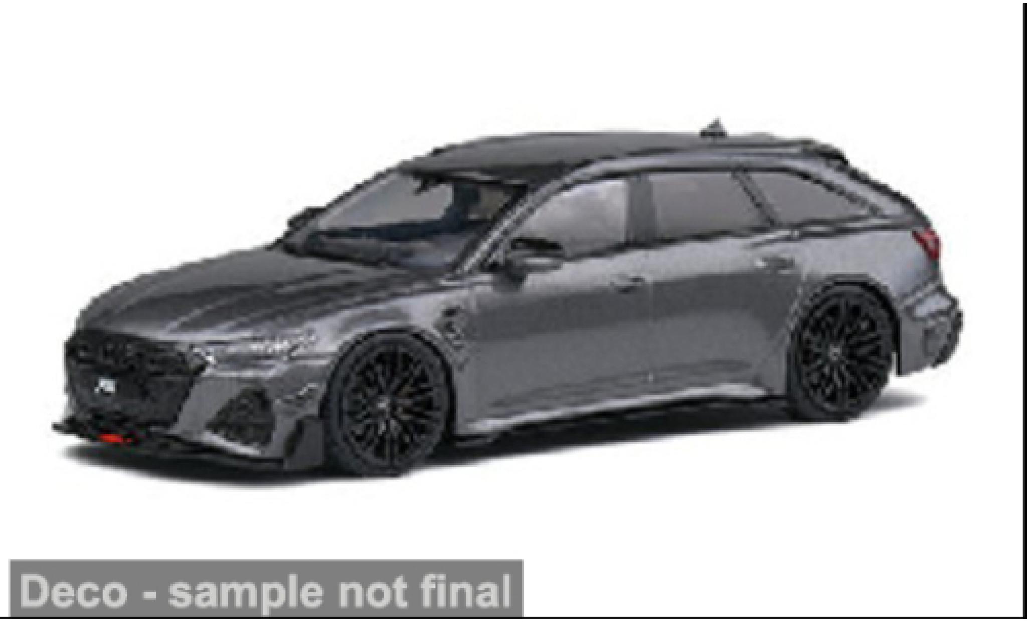 Audi RS6 1/43 Solido R Daytona anthrazit 2020 1:43 modelauto