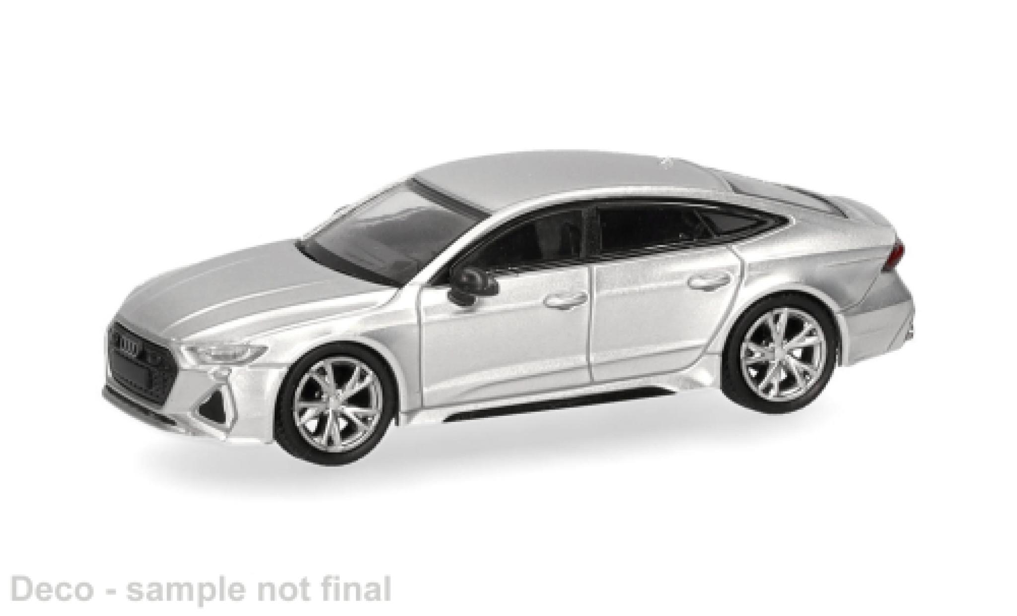 Audi RS7 1/87 Micro City 87 grijs 1:87 modelauto