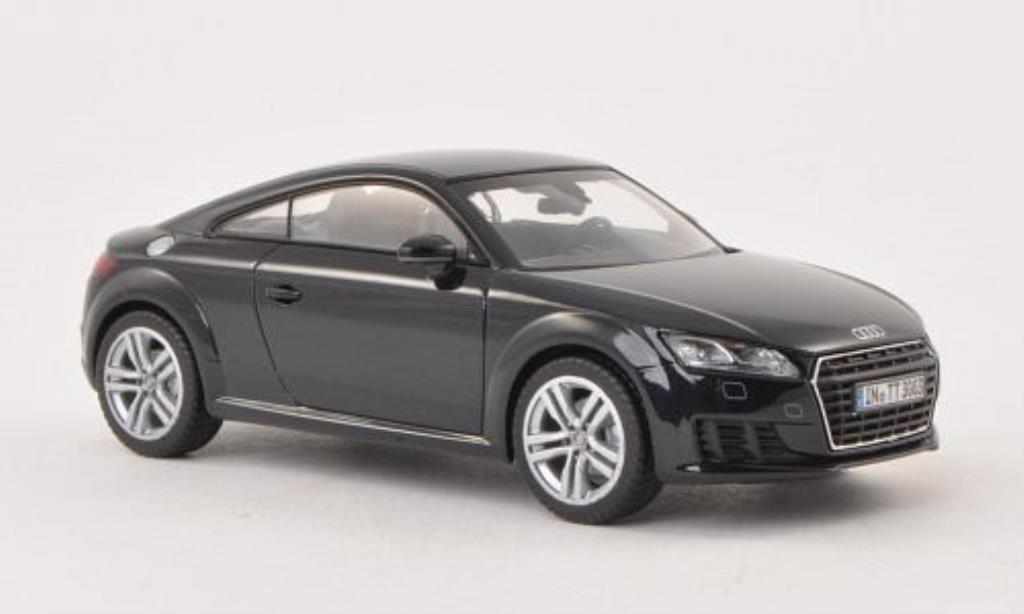 Audi TT 1/43 Kyosho (8S) Coupe zwart 2014 modelauto