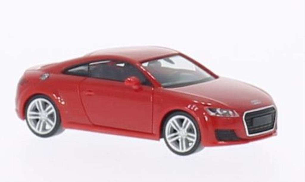 Audi TT 1/87 Herpa (8S) rood 2014 modelauto
