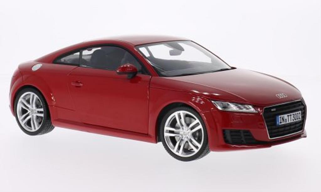 Audi TT 1/18 Minichamps Coupe rood 2014 modelauto