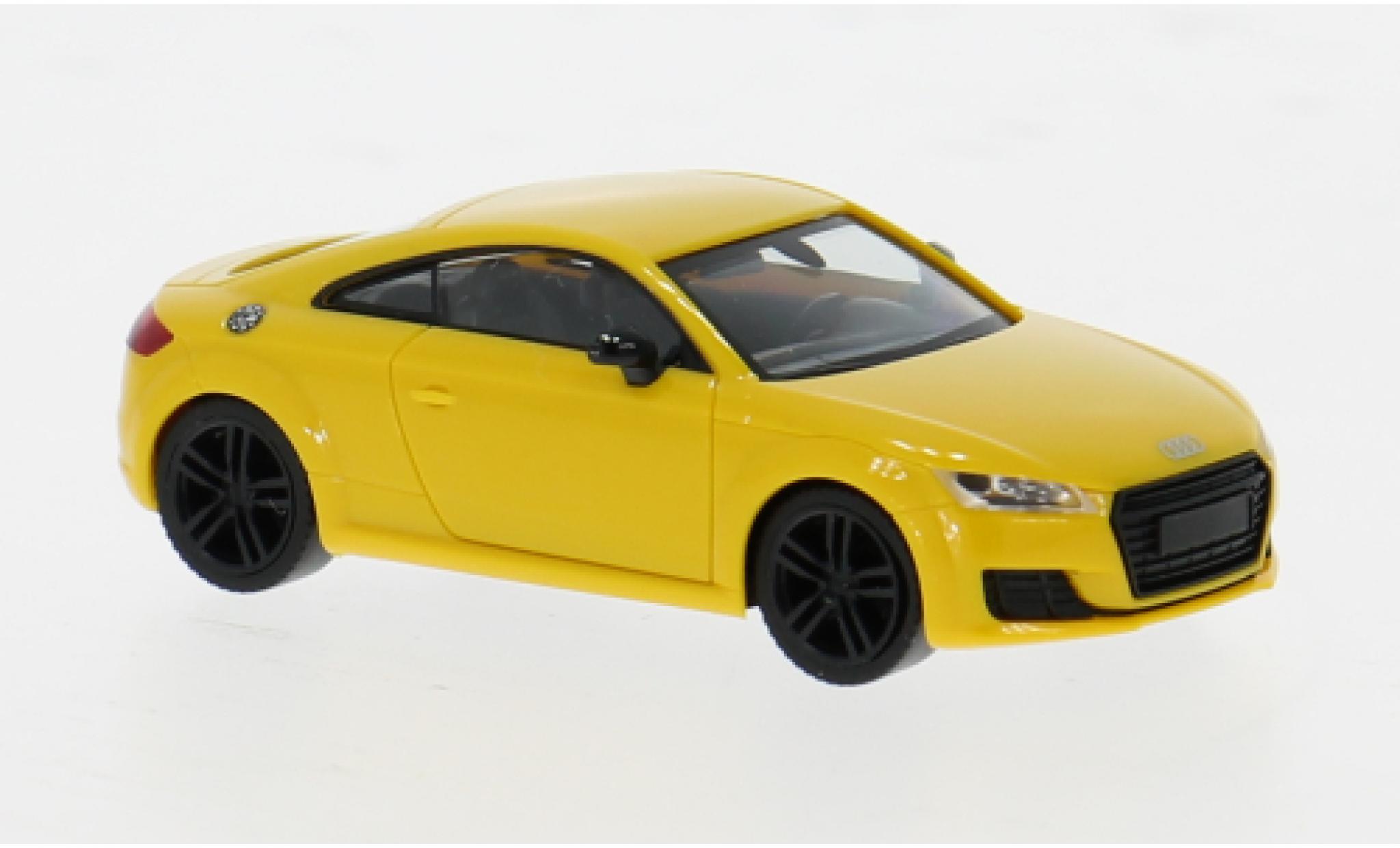 Audi TT 1/87 Herpa geel 1:87 modelauto
