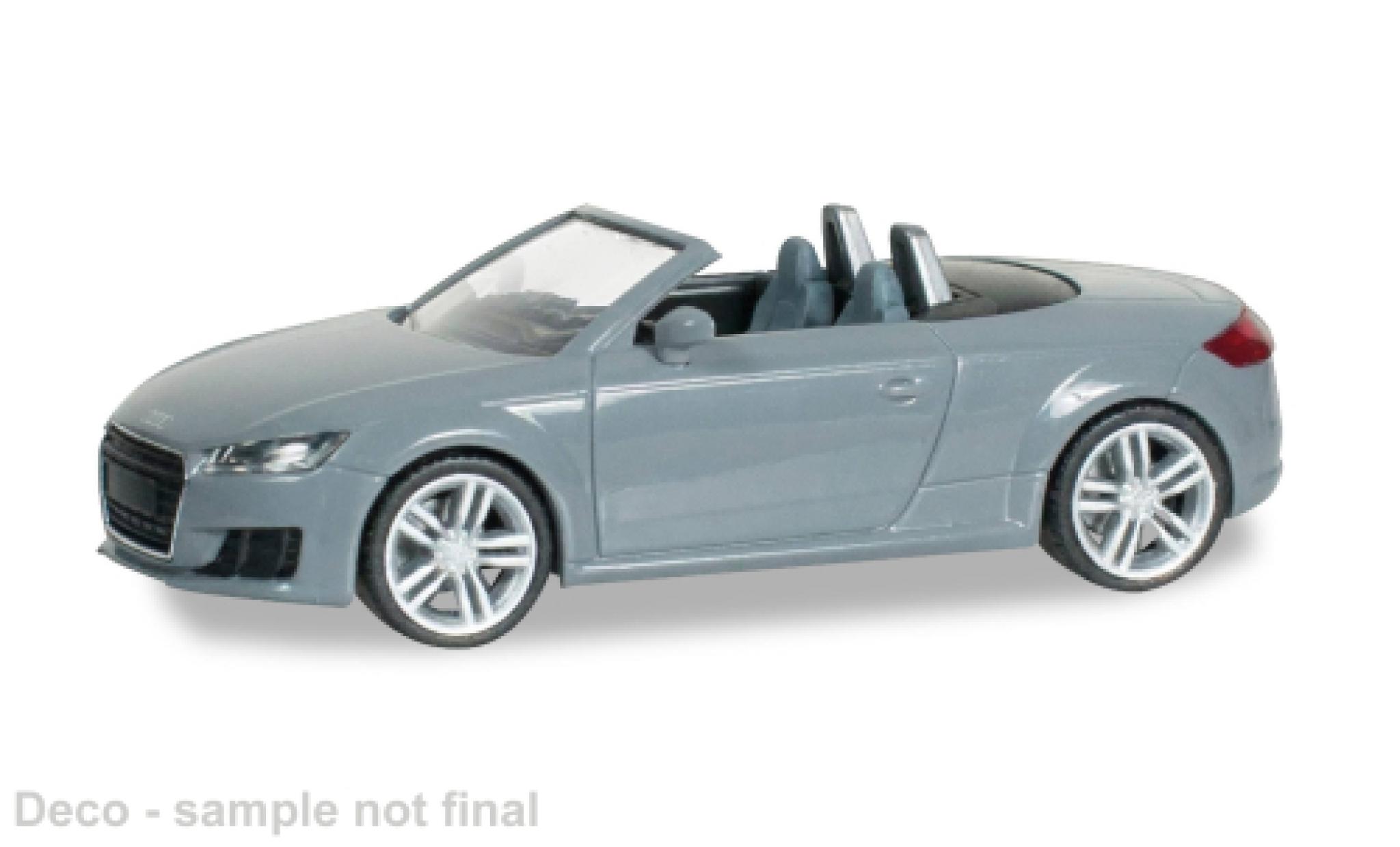 Audi TT 1/87 Herpa Roadster grijs 1:87 modelauto