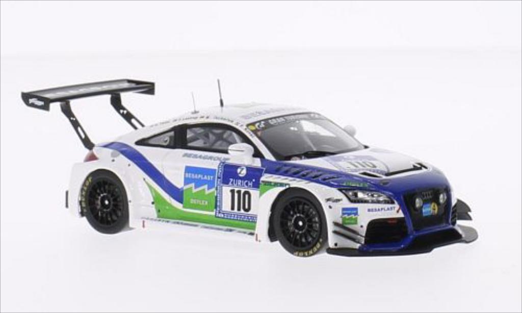 Audi TT RS 1/43 Spark RS No.110 Besaplast Racing Team 24h Nurburgring 2014 /K.Thiim modelauto