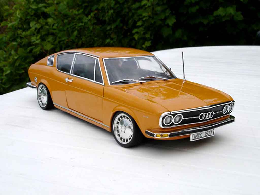 Audi 100 coupe S 1/18 Anson coupe S old school modelauto