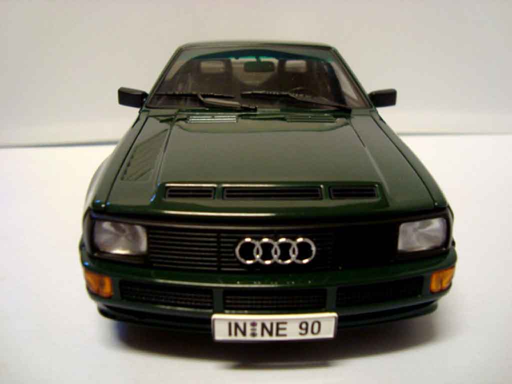 Audi Sport Quattro coupe swb 1984 groen 1/18 Autoart