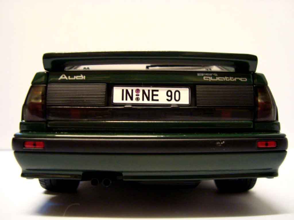 Audi Sport Quattro coupe swb 1984 groen 1/18 Autoart