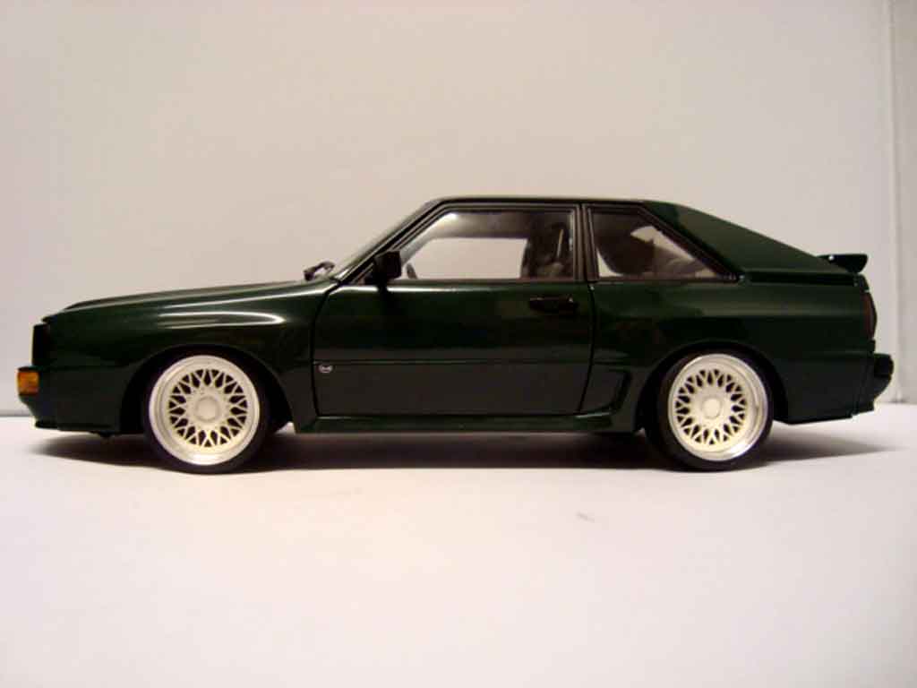 Audi Sport Quattro coupe swb 1984 groen 1/18 Autoart
