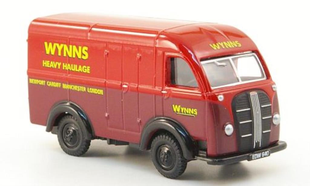 Austin K8 1/76 Oxford Threeway Van Wynns Heavy Haulage modelauto