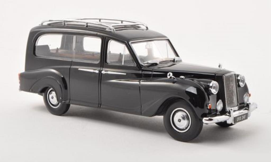 Austin Princess 1/43 Oxford DM4 Hearse zwart modelauto