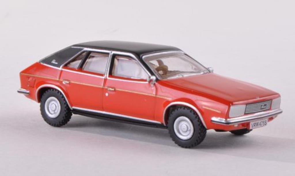 Austin Princess 1/76 Oxford rood/zwart 1975 modelauto