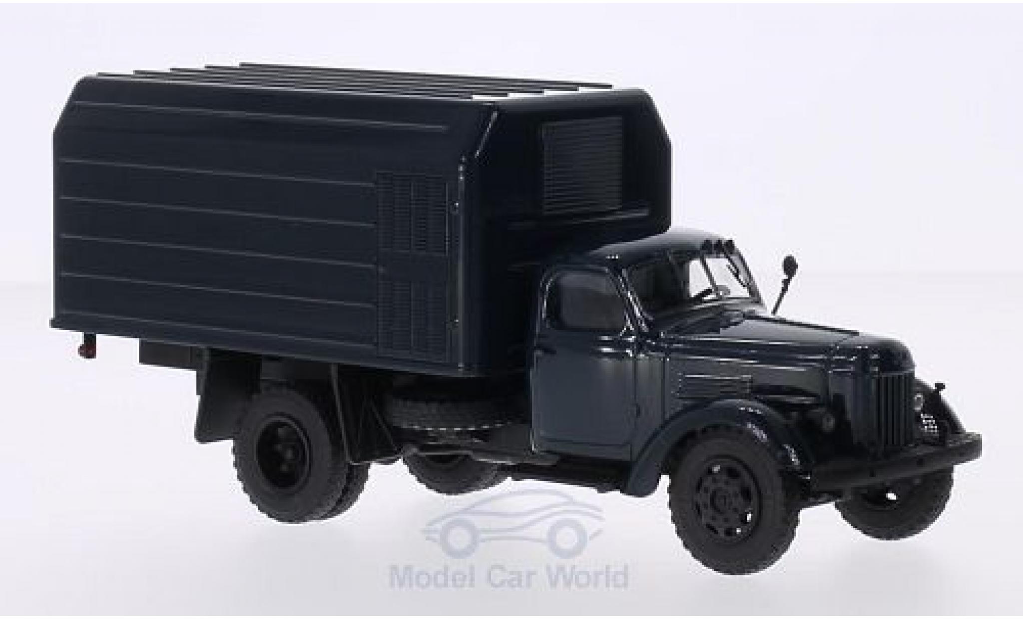 Zil 164 1/43 Auto Historia ZIL groen LuMZ-890B K&uuml;hlkoffer ohne Vitrine modelauto