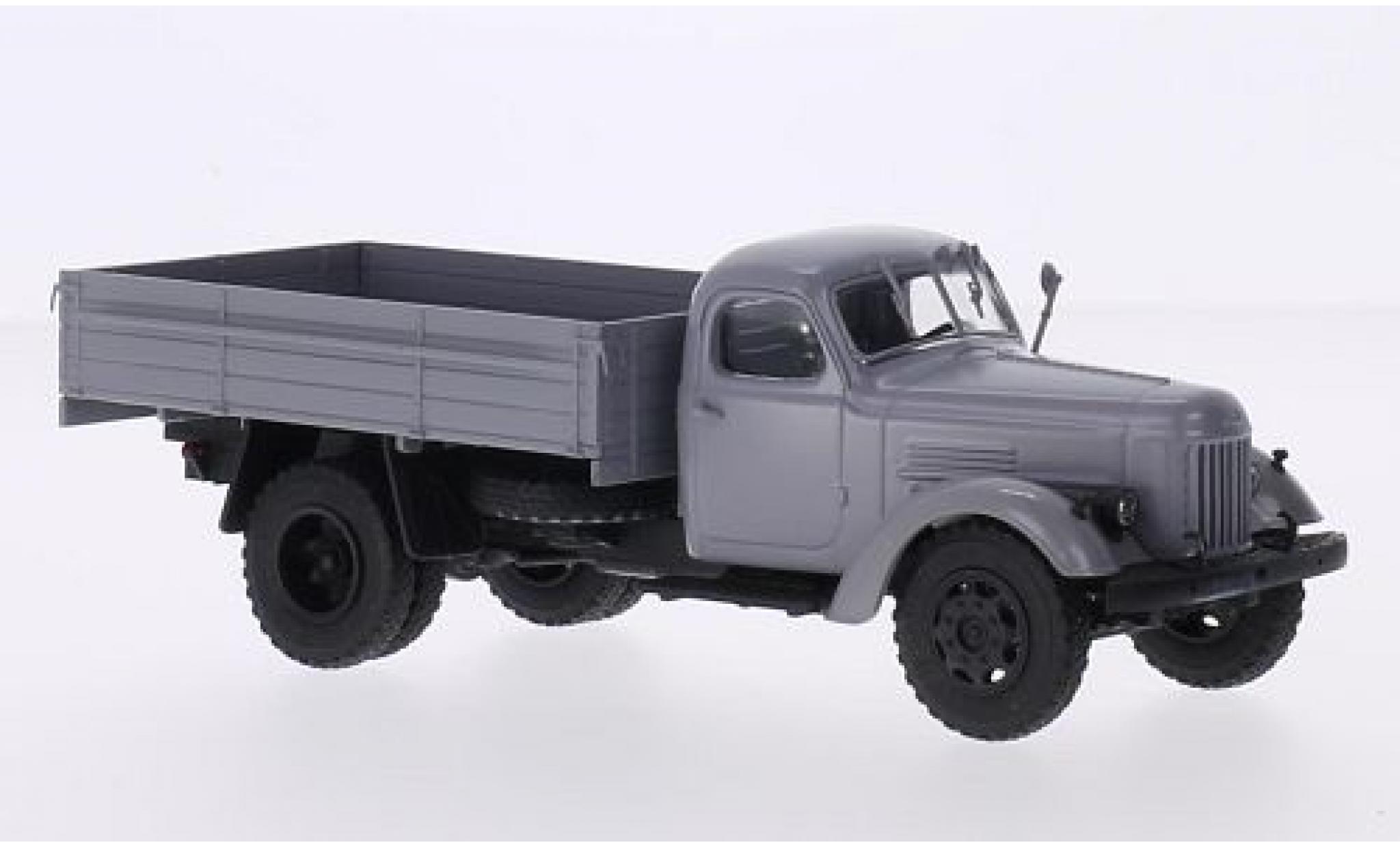 Zil 164 1/43 Auto Historia ZIL A grijs plateformes-Truck sans Vitrine modelauto