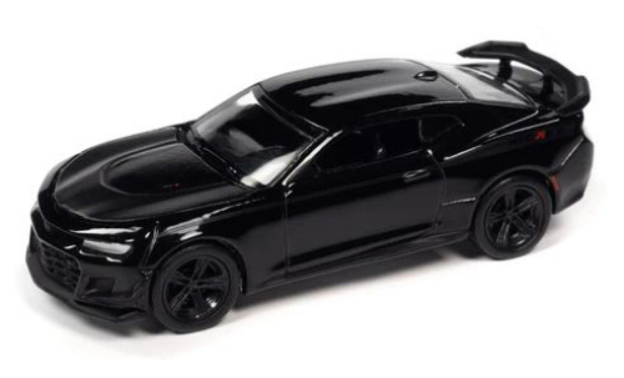 Chevrolet Camaro 1/64 Auto World ZL1 1LE Nickey zwart 2019 modelauto