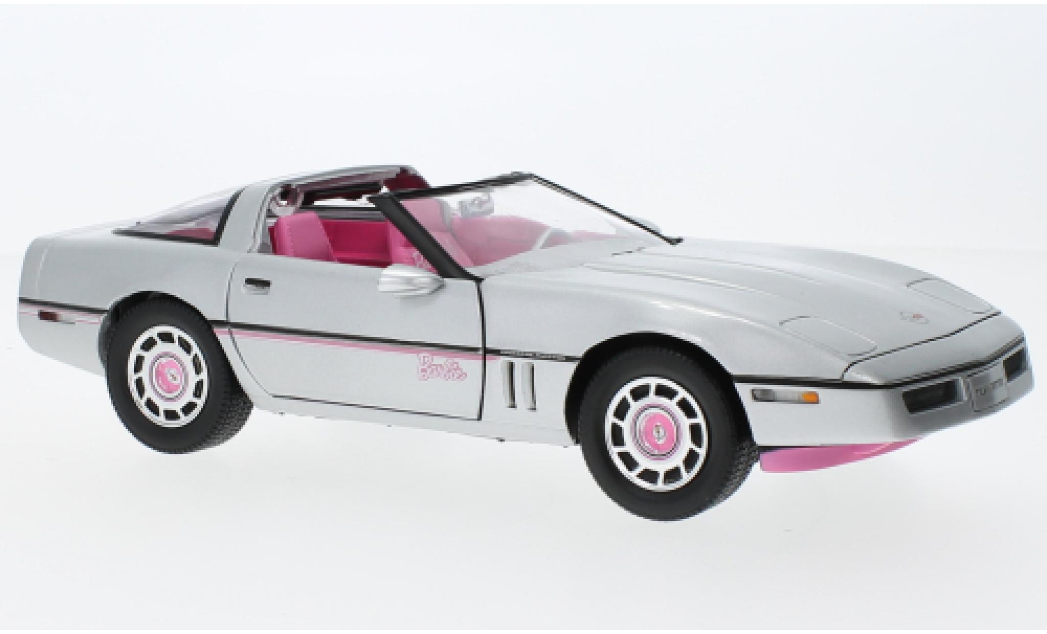 Chevrolet Corvette 1/18 Auto World (C4) d/roze 1986 modelauto