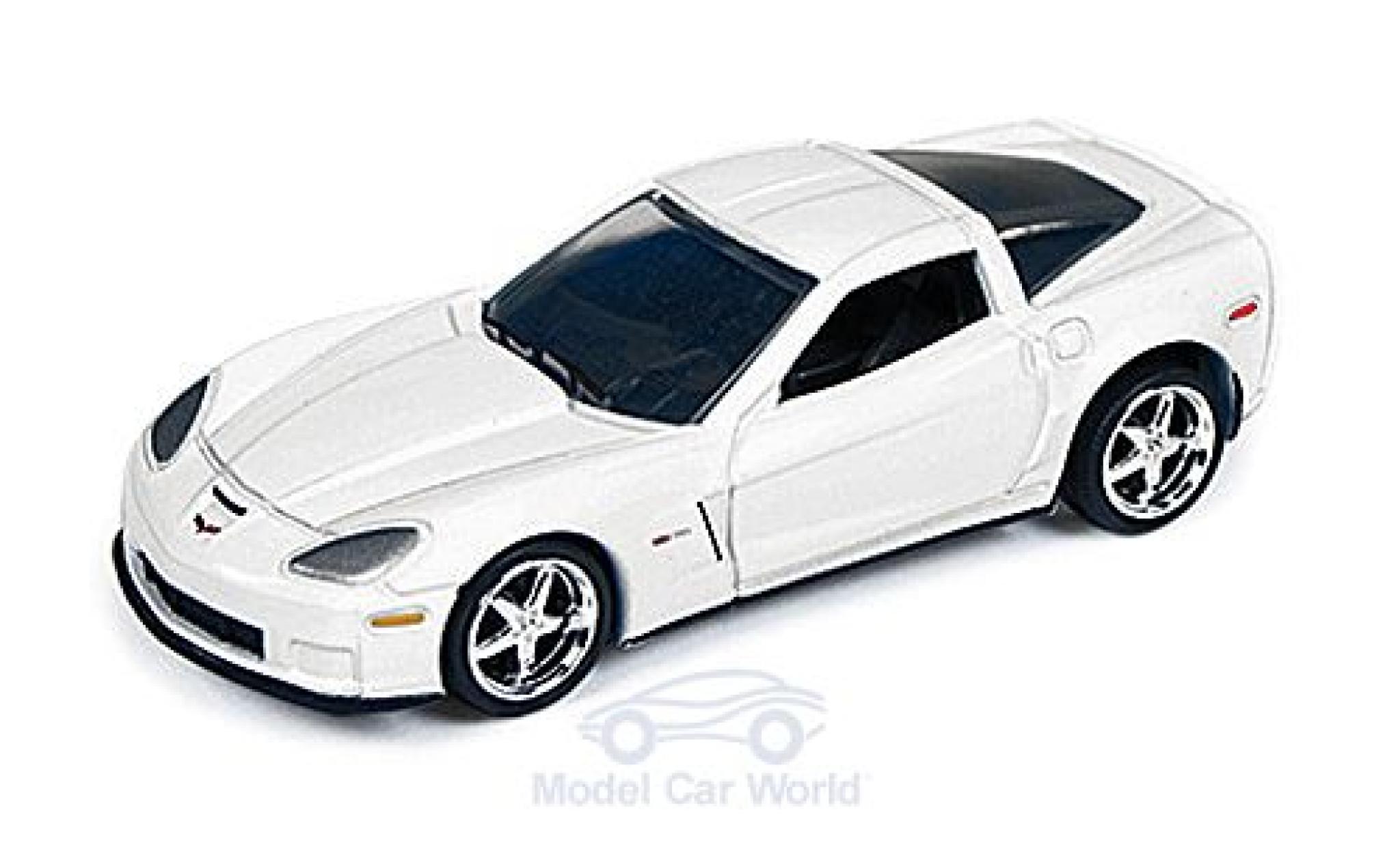 Chevrolet Corvette C6 1/64 Auto World Z06 (C6) wit 2012 modelauto