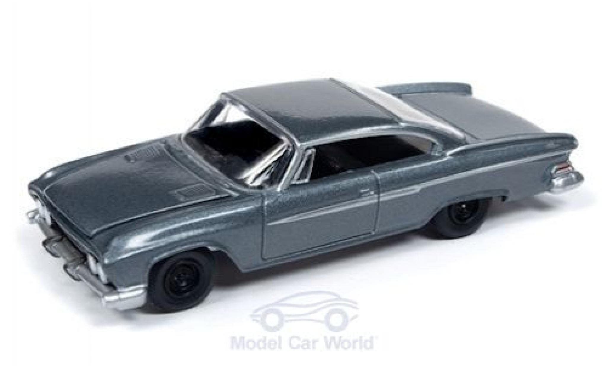 Dodge Dart 1/64 Auto World Phoenix metallic grijs 1961 Premium Series - Release 3 - Version B modelauto