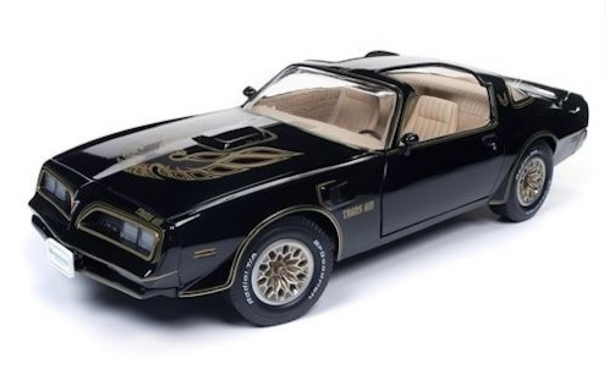 Pontiac Trans Am 1/18 Auto World Firebird zwart/Dekor 1967 modelauto