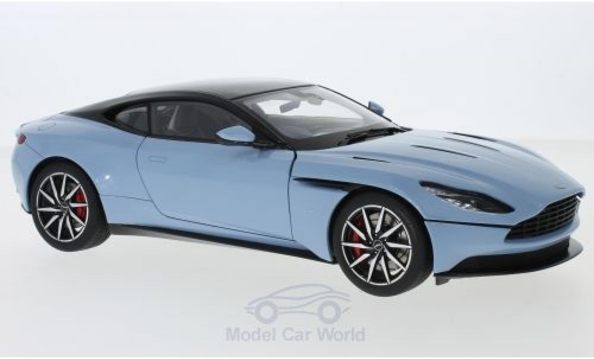 Aston Martin DB1 1/18 AUTOart 1 metallic blauw RHD modelauto