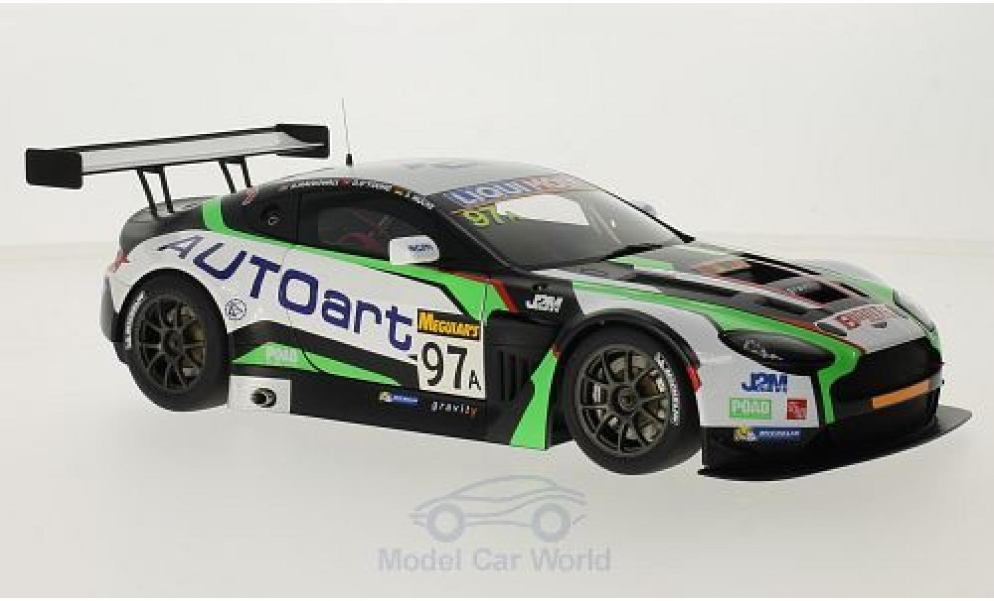 Aston Martin V12 Vantage 1/18 AUTOart Vantage No.97 12h Bathurst 2015 A.Macdowall/D.O Young/S.Mucke modelauto