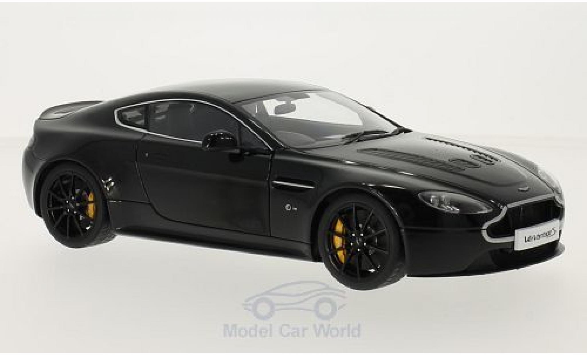 Aston Martin V12 1/18 AUTOart Vantage S zwart RHD modelauto