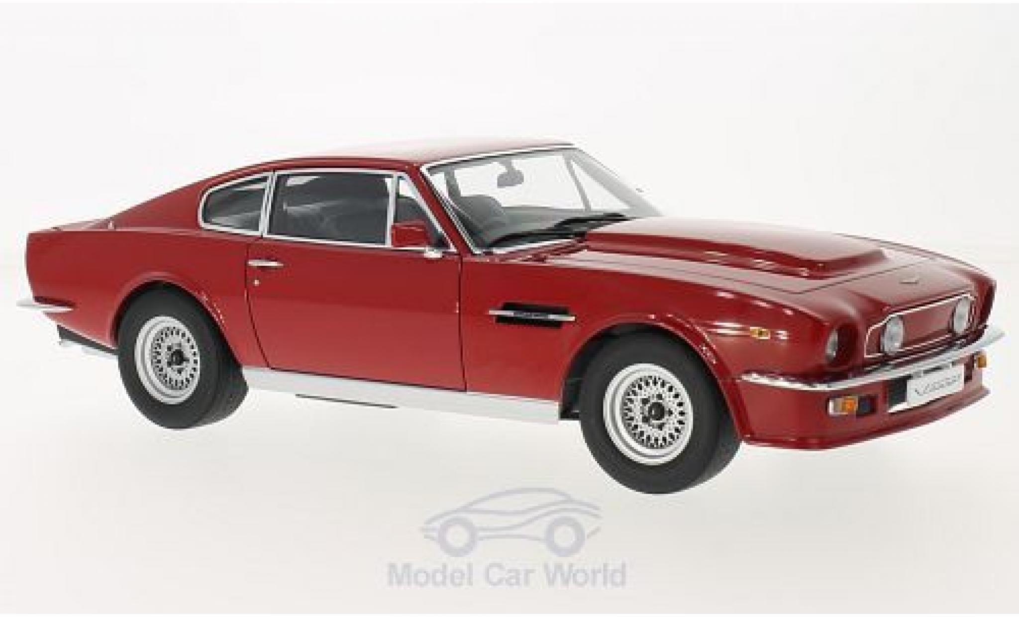 Aston Martin V8 Vantage 1/18 AUTOart Vantage rood RHD 1985 modelauto