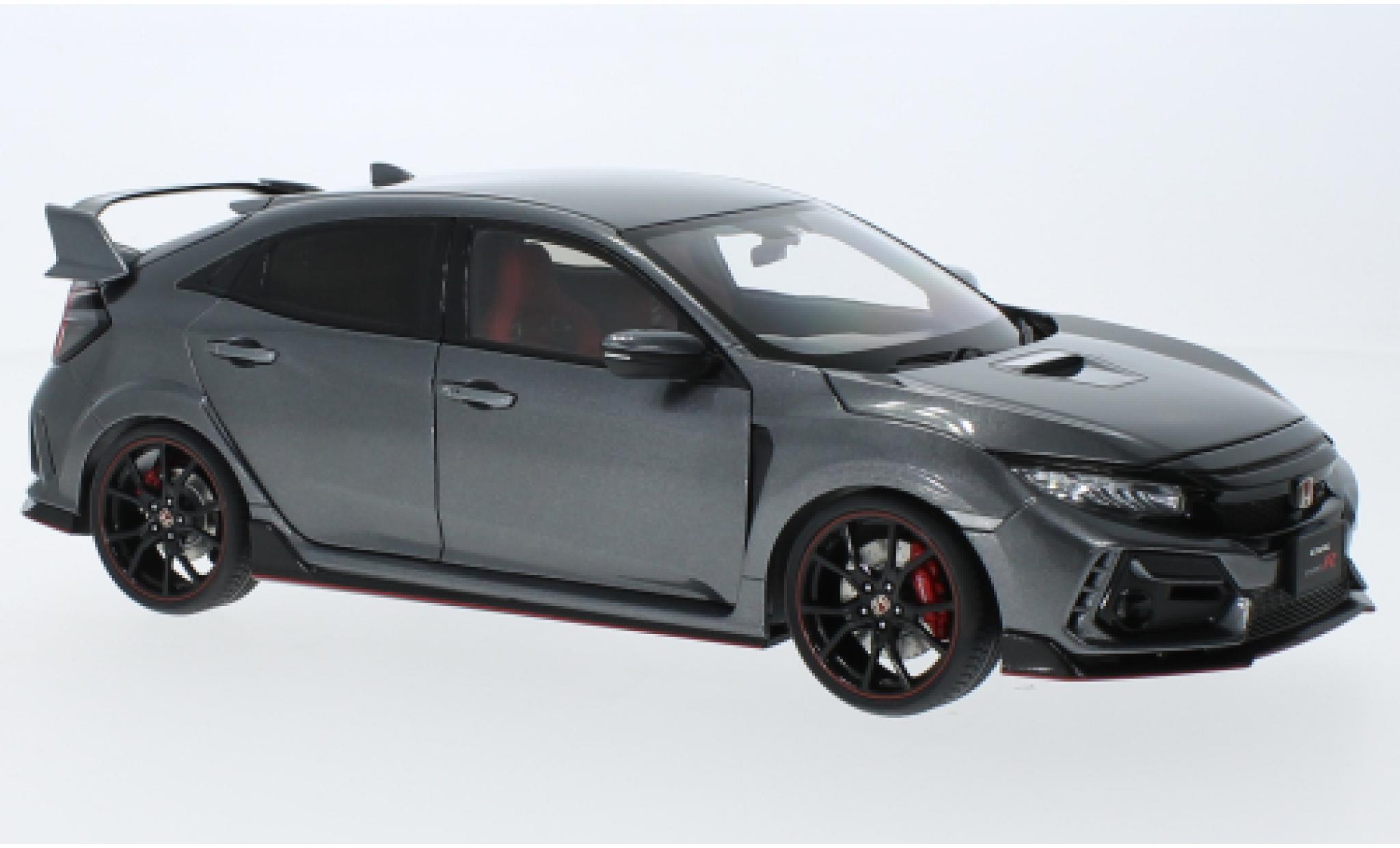 Honda Civic 1/18 AUTOart Type R (FK8) metallic grijs RHD 2021 modelauto