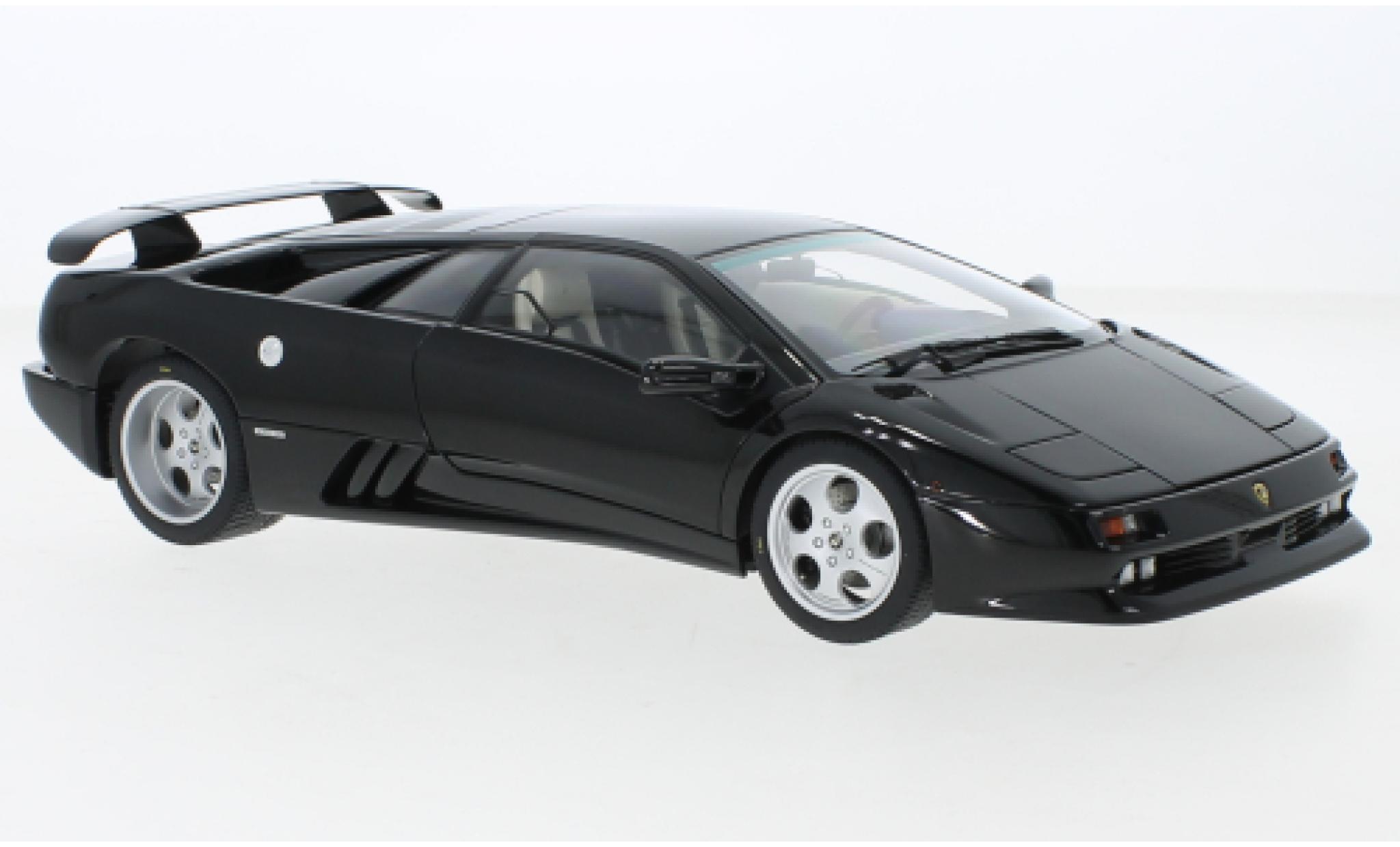 Lamborghini Diablo 1/18 AUTOart SE30 metallic zwart 1993 modelauto