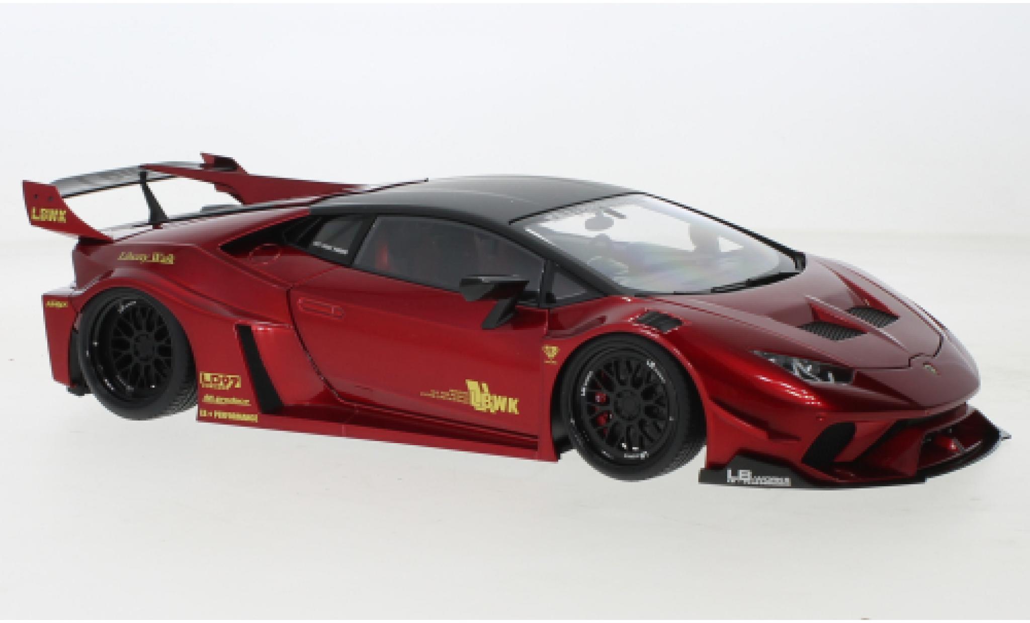 Lamborghini Huracan 1/18 AUTOart GT Liberty Walk LB Silhouette Works metallic la chaux 2019 modelauto