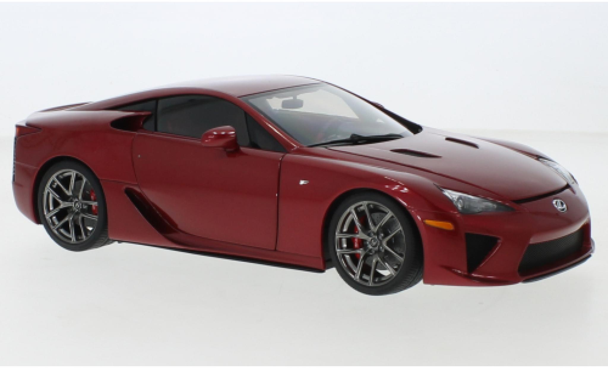 Lexus LFA 1/18 AUTOart metallic rood 2010 modelauto