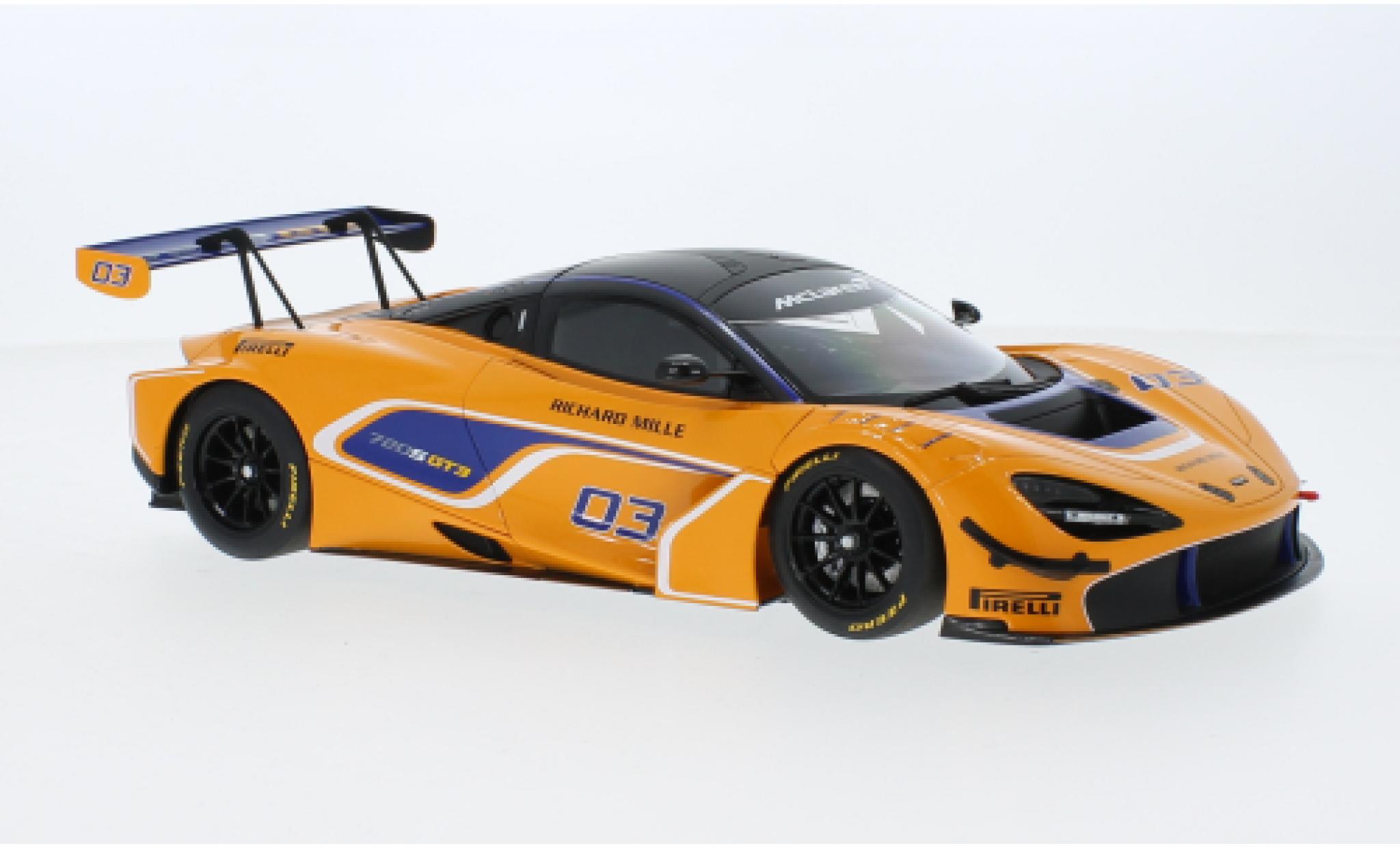 McLaren 720 1/18 AUTOart S GT3 oranje 2019 modelauto