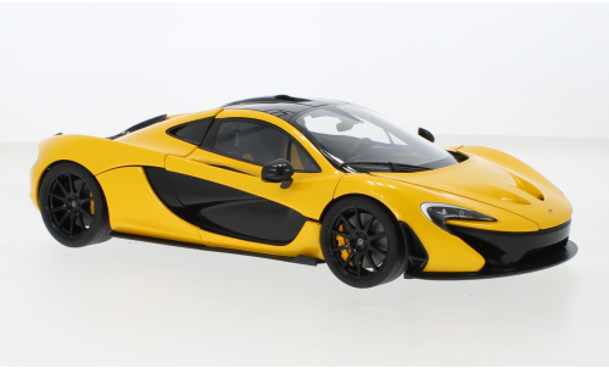 McLaren P1 1/18 AUTOart metallic geel 2013 modelauto