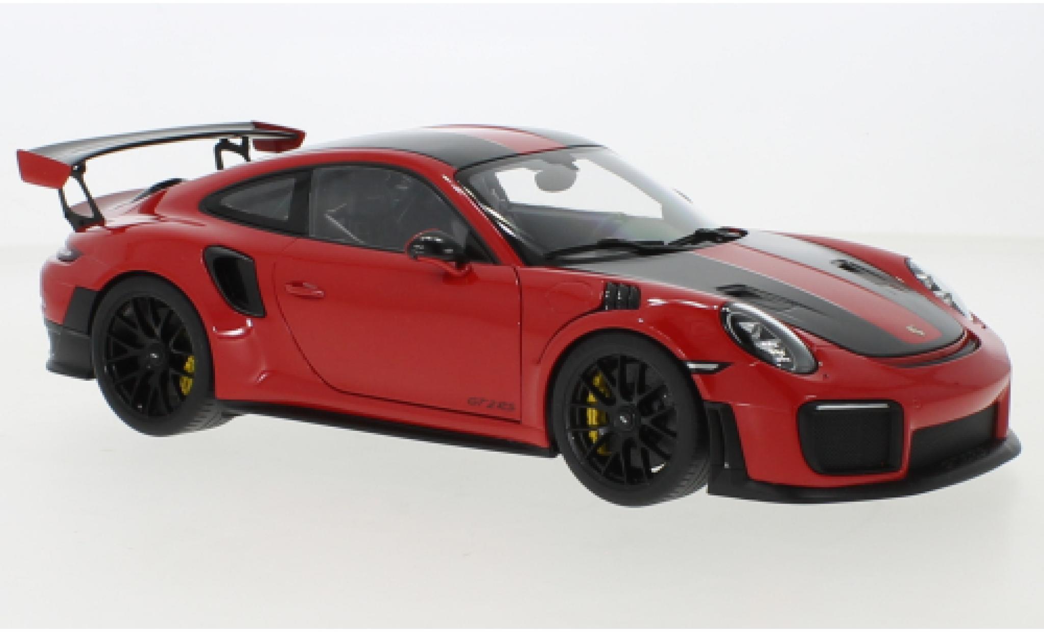 Porsche 991 GT2 RS 1/18 AUTOart 911 (.2) rood 2017 modelauto