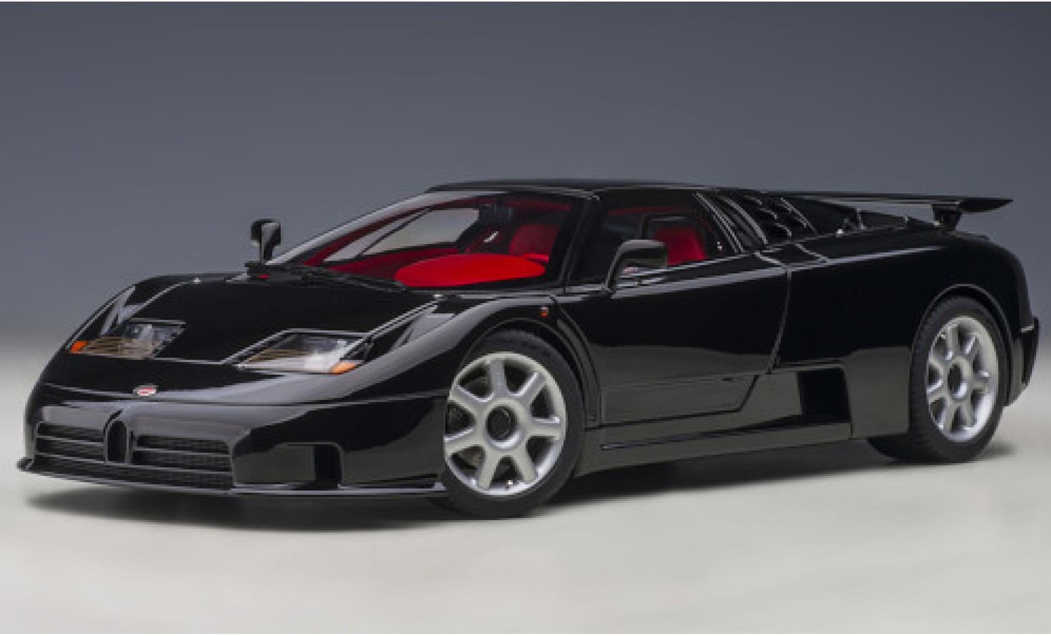 Bugatti EB110 1/18 AUTOart EB 110 SS zwart 1992 modelauto