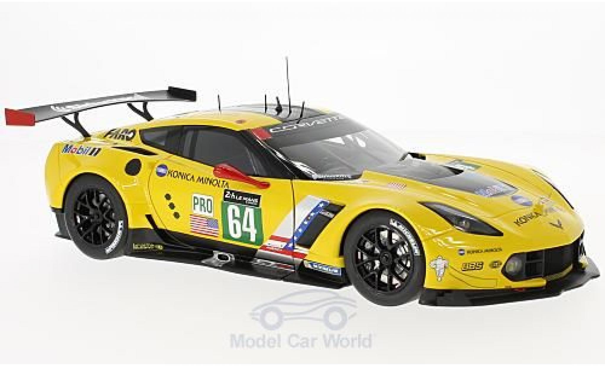 Chevrolet Corvette 1/18 AUTOart C7.R No.64 24h Le Mans 2016 J.Taylor/O.Gavin/T.Milner modelauto