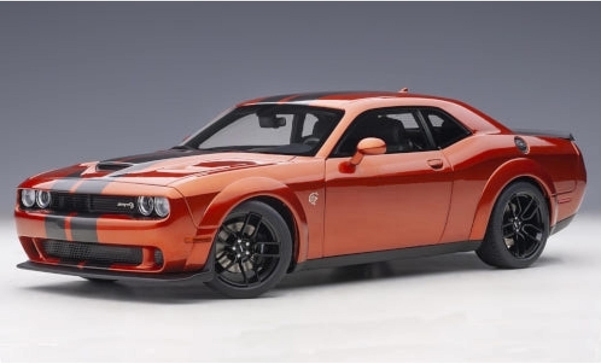 Dodge Challenger 1/18 AUTOart SRT Hellcat Widebody metallic kupfer/anthrazit 2018 modelauto