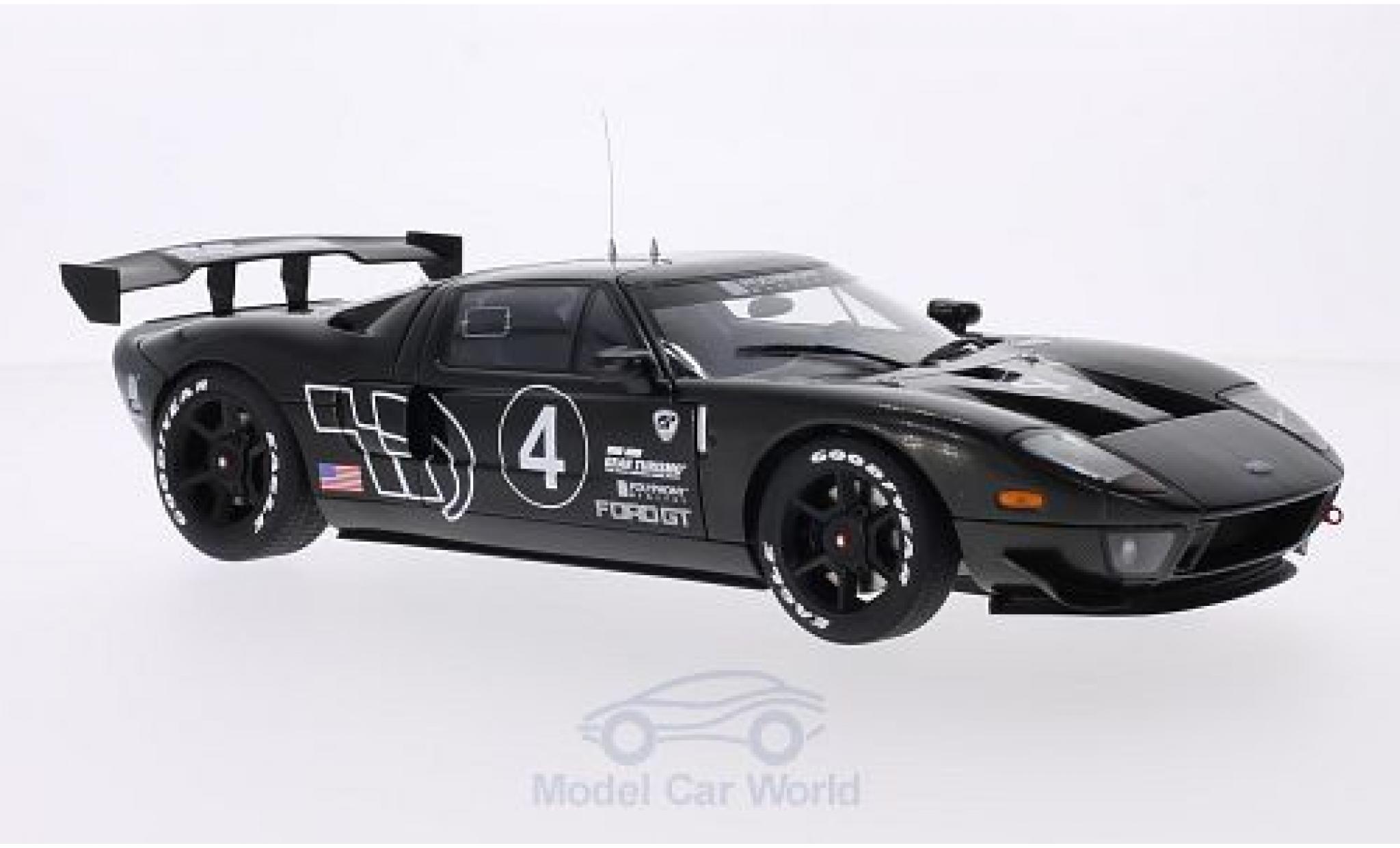 Ford GT 1/18 AUTOart LM Spec II carbon No.4 2005 Test Car modelauto