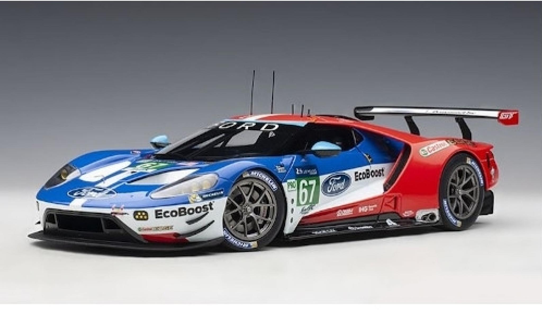 Ford GT 1/18 AUTOart No.67 Chip Ganassi Team UK 24h Le Mans 2017 H.Tincknell/A.Priaulx/L.F.Derani modelauto