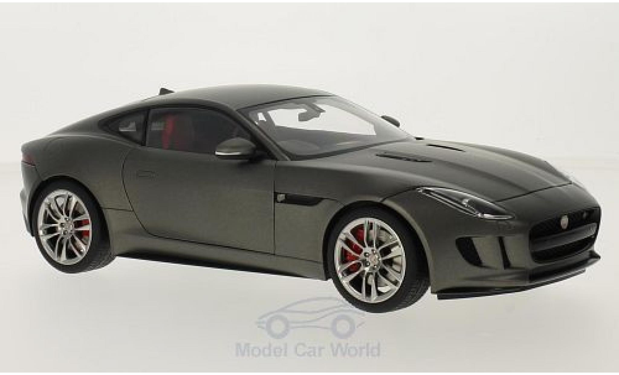 Jaguar F-Type 1/18 AUTOart R Coupe matt-grijs 2015 modelauto
