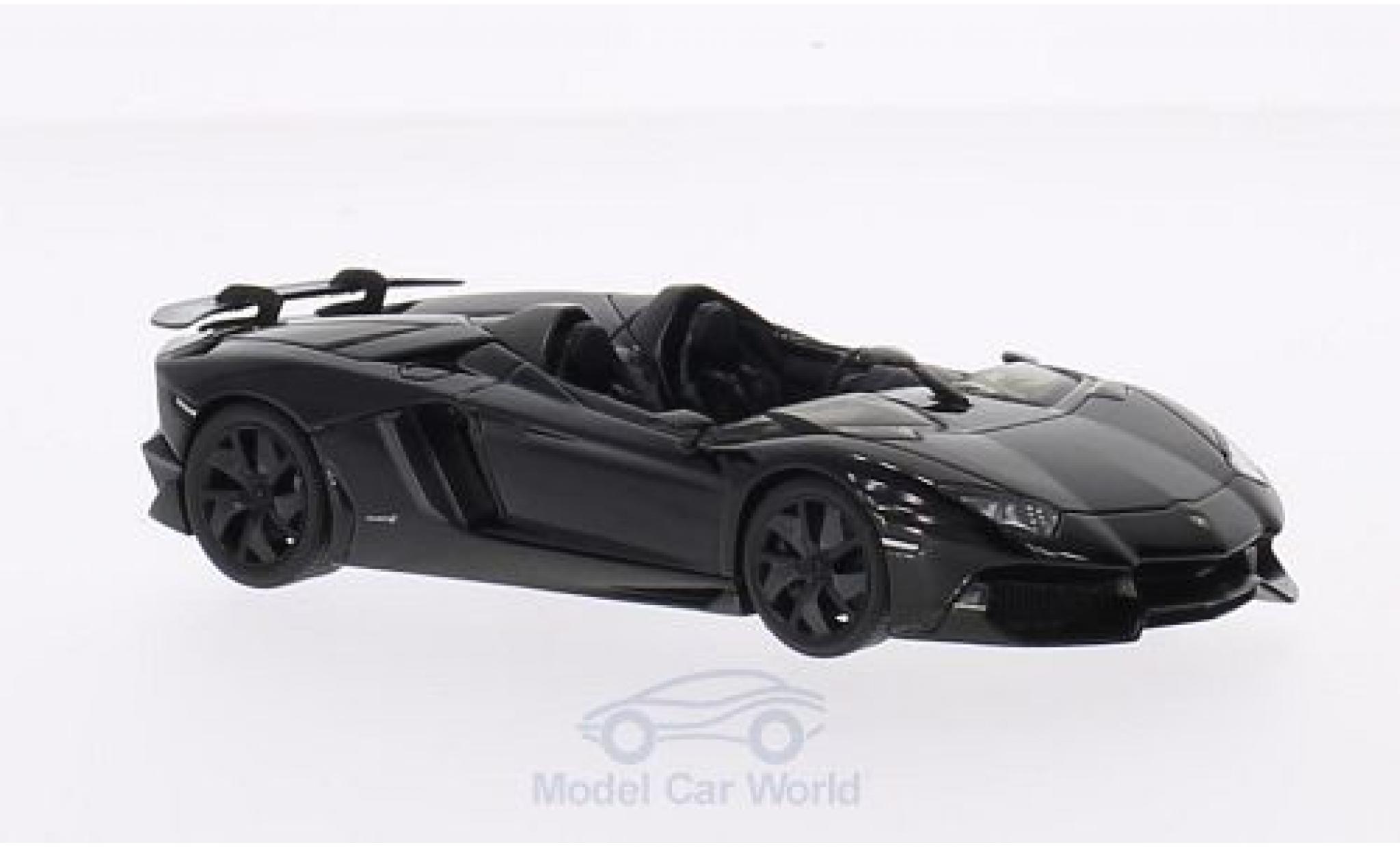 Lamborghini Aventador J 1/43 AUTOart J zwart 2012 modelauto