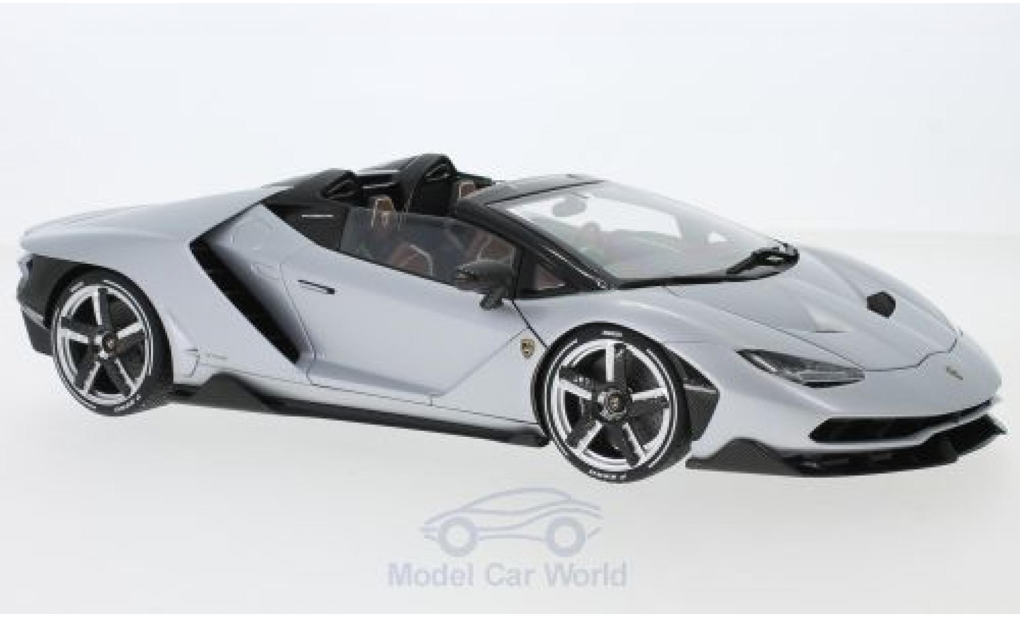 Lamborghini Centenario 1/18 AUTOart Roadster matt-grijs 2016 modelauto